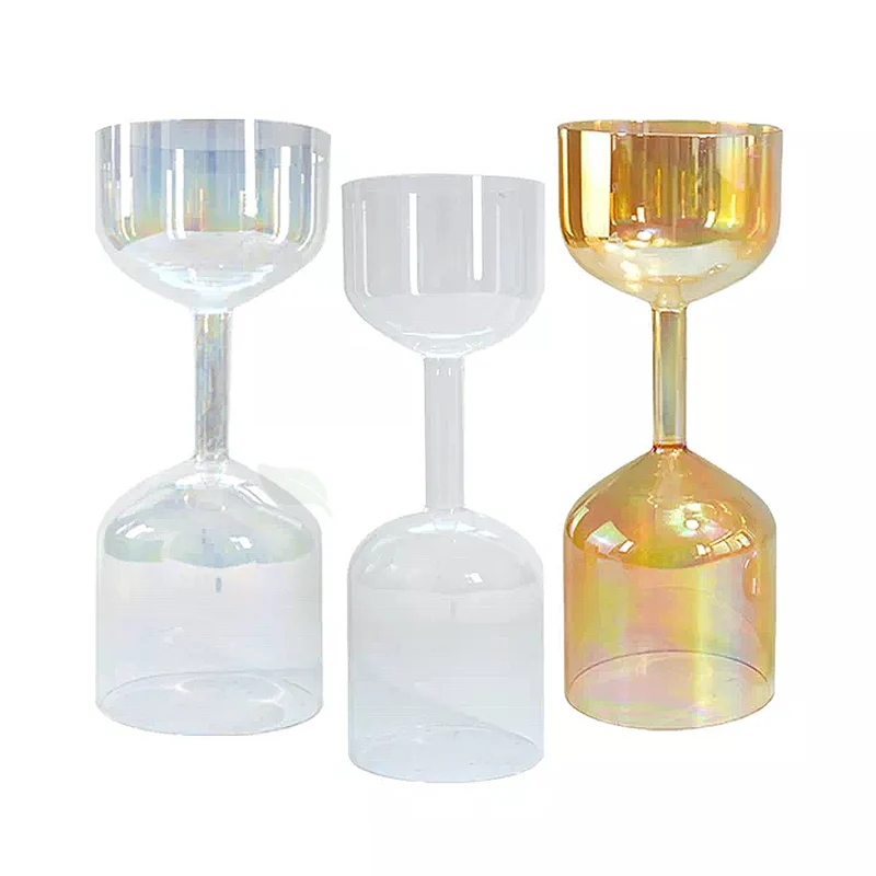 Dual-Head Crystal Singing Bowl - Handheld Healing & Pure Resonance