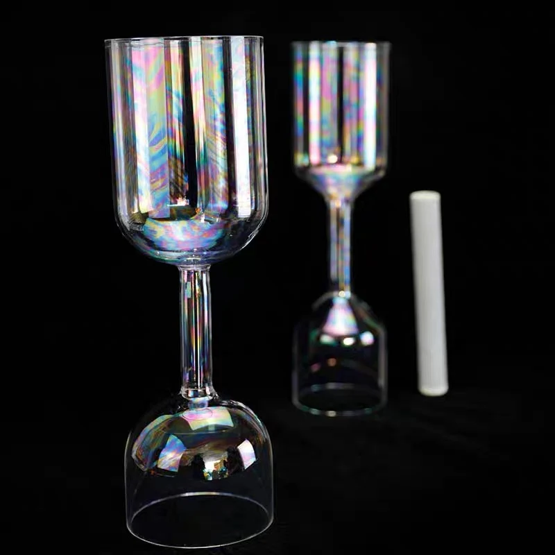 Dual-Head Crystal Singing Bowl - Handheld Healing & Pure Resonance