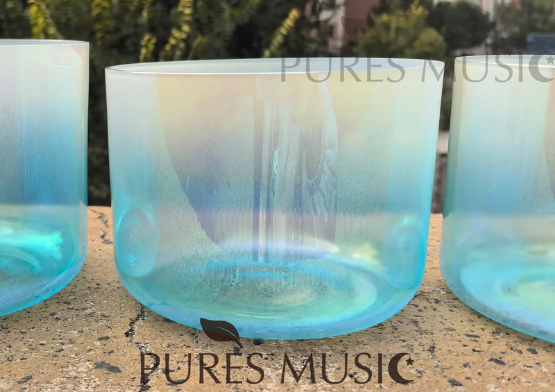 Blue Series Crystal Singing Bowl Set – Sound Bath Kit with Etheric Resonance