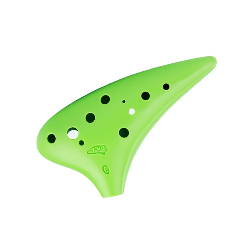 TNG Resin Plastic Ocarina 12 Hole for Beginners, Kids, Music Enthusiasts