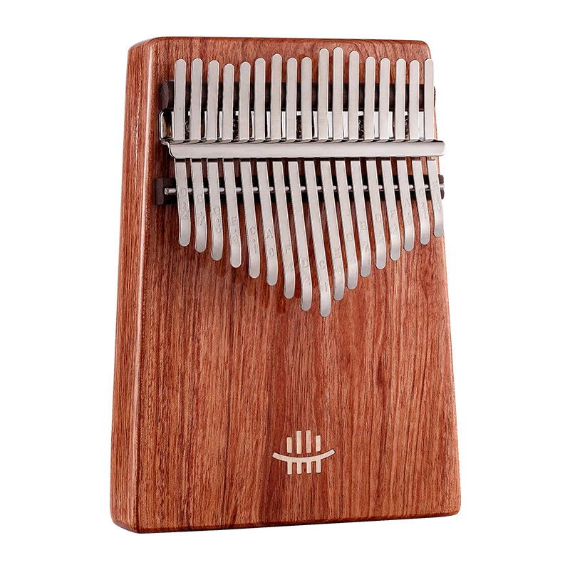 Hluru Hollow Zambian RoseWood 21 and 17 Keys Kalimba April Yang Finger Thumb Piano