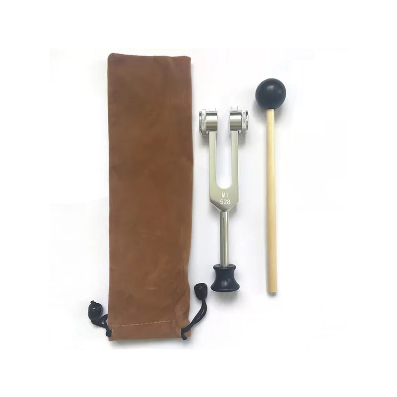528 Hz Weighted Solfeggio Tuning Fork for Healing, DNA repair, Heart Chakra