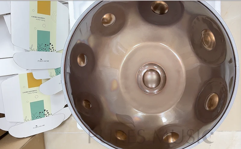 Kurd Handpan Golden Pulse - All the Latest Trending Kurd Minor Scales