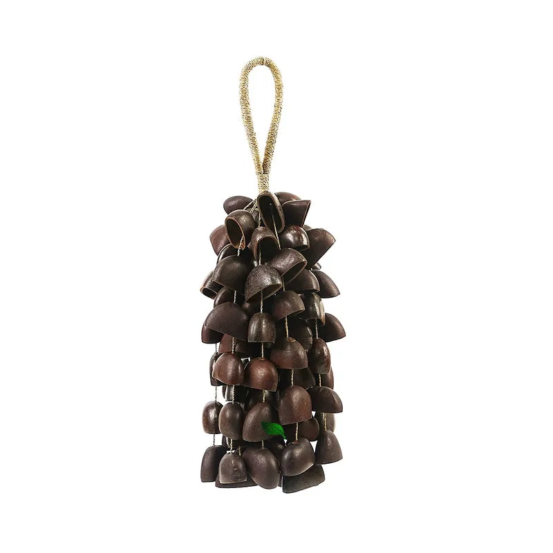 Seed Rattle Natural Shell Shaker Large 84 Shells (Juju)