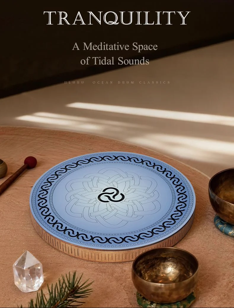 Hluru Ocean Drum Wave Sound Healing Sea Meditation Instrument