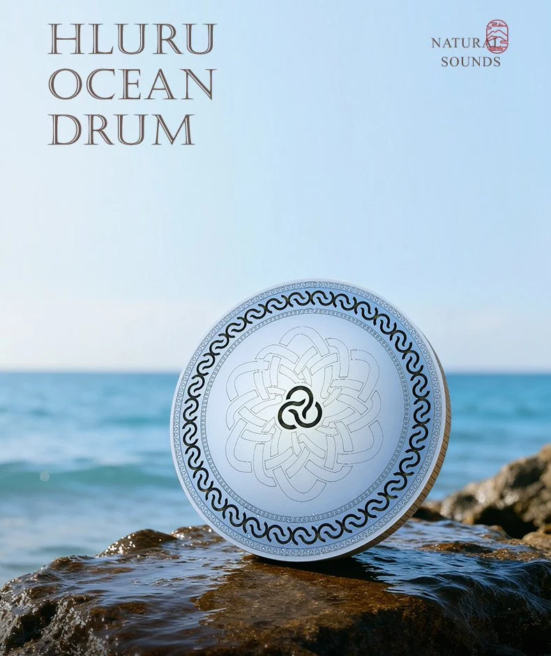 Hluru Ocean Drum Wave Sound Healing Sea Meditation Instrument