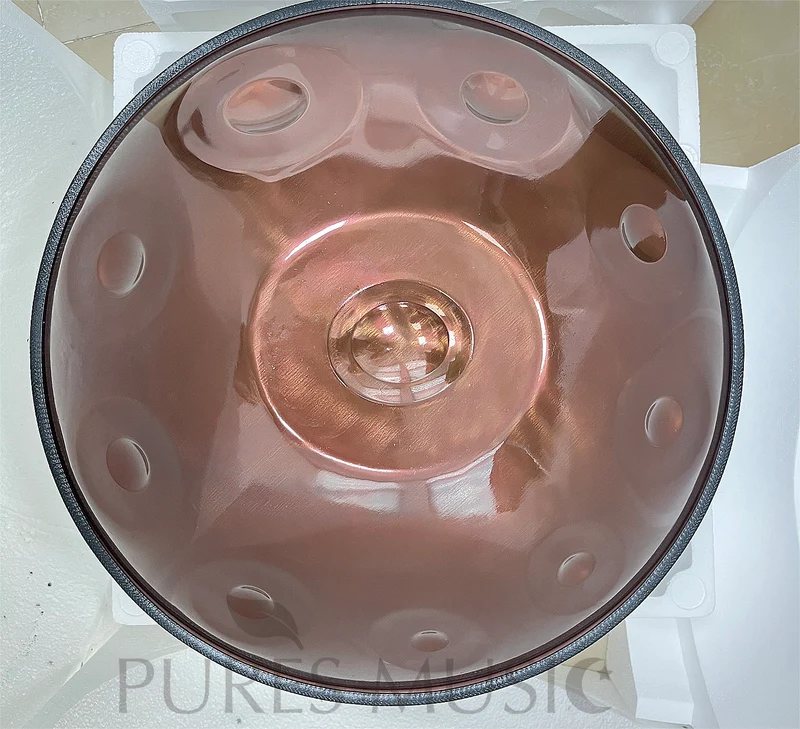 Stainless Steel Handpan Drum ±5 Cents "Sheen" Pures Music Classic Series