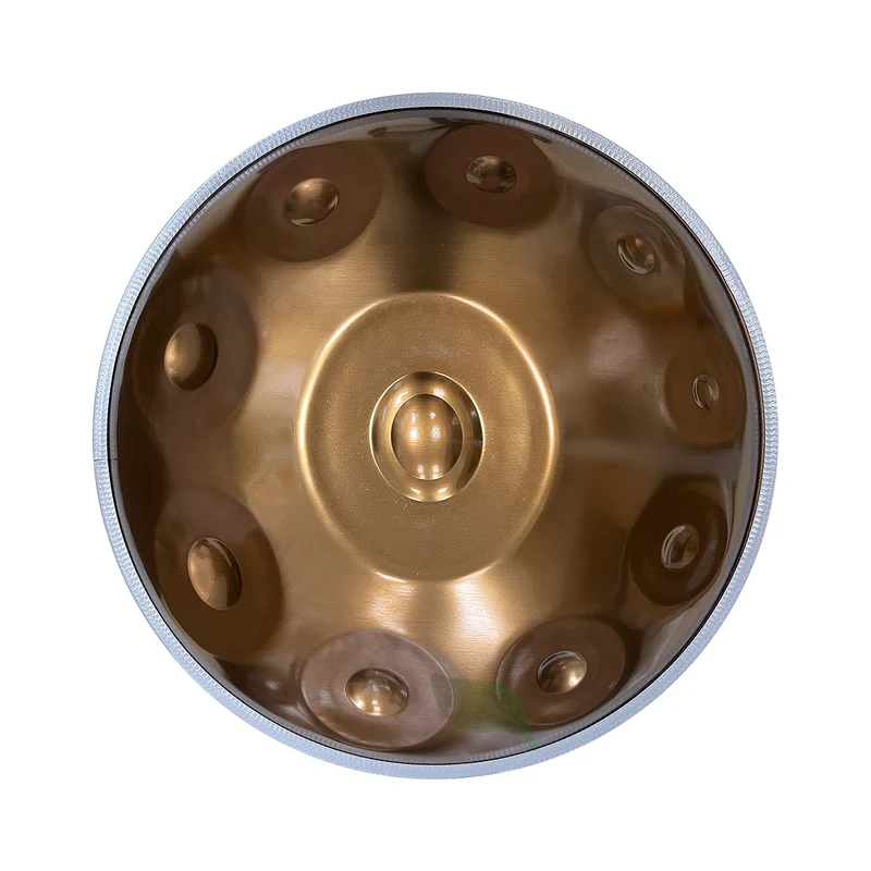 Stainless Steel Handpan Drum ±5 Cents "Sheen" Pures Music Classic Series