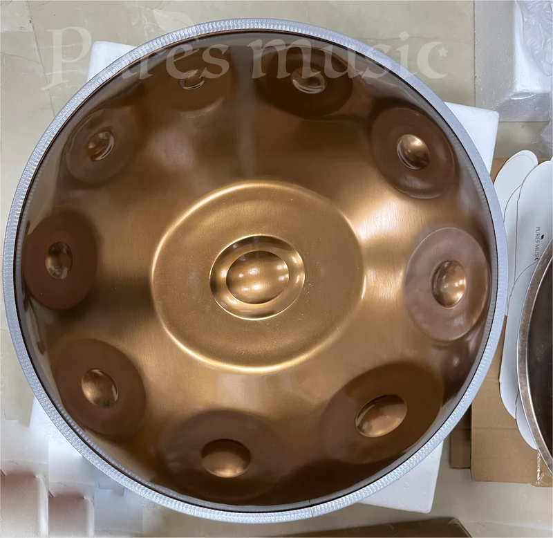 Stainless Steel Handpan Drum ±5 Cents "Sheen" Pures Music Classic Series