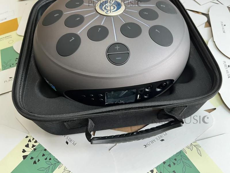 Electric Tongue Drum Digital Drum for Meditation Relaxation Sound Healing