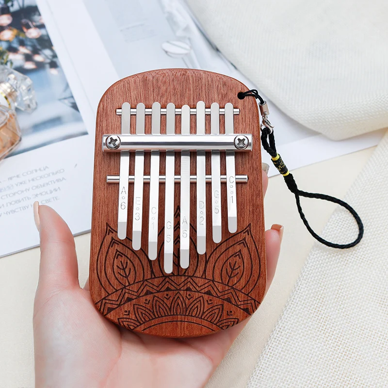8 Key Kalimba African Style Thumb Piano for Beginners