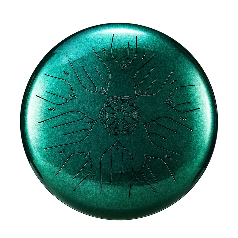 Hluru Tongue Drum 432Hz Electric 12" 10 Notes for Sound Healing