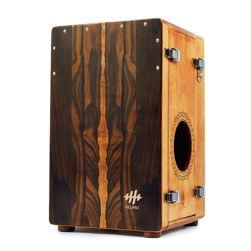 Hluru Cajon Drum Multifunctional Professional Portable & Foldable