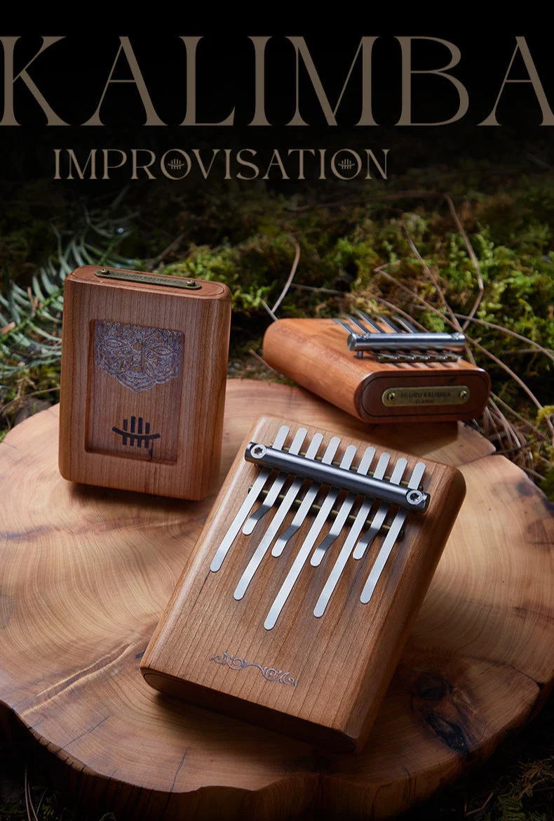 Hluru Mini Kalimba 9-Key Seasonal Melody Series