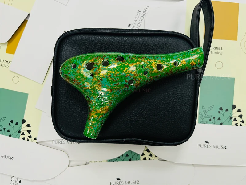 Concert-Grade Professional Ocarina – Handmade Collectible Artisan Instrument