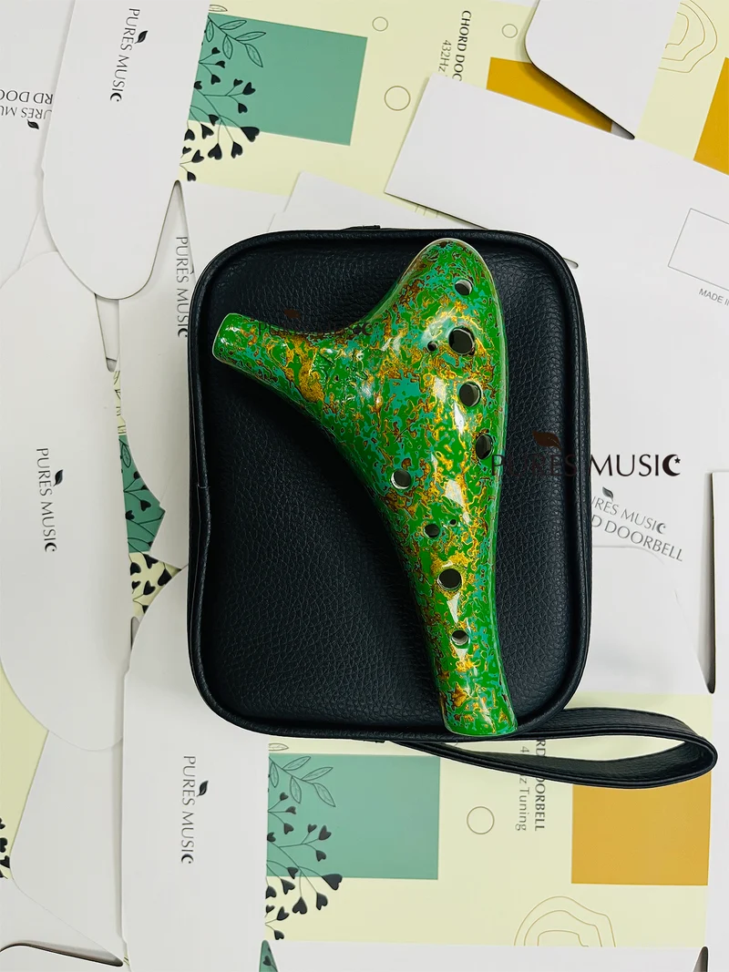 Concert-Grade Professional Ocarina – Handmade Collectible Artisan Instrument
