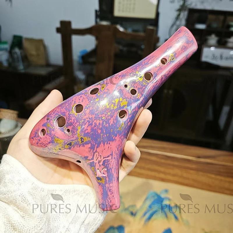 Concert-Grade Professional Ocarina – Handmade Collectible Artisan Instrument