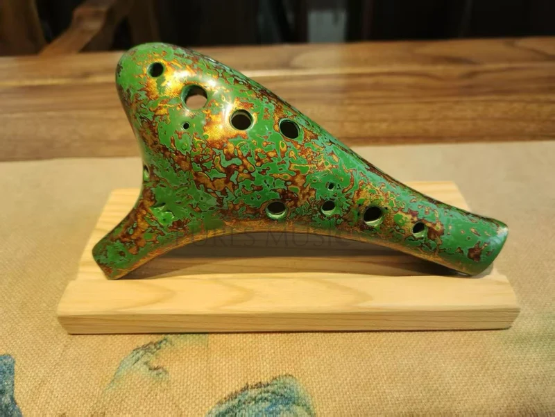 Concert-Grade Professional Ocarina – Handmade Collectible Artisan Instrument