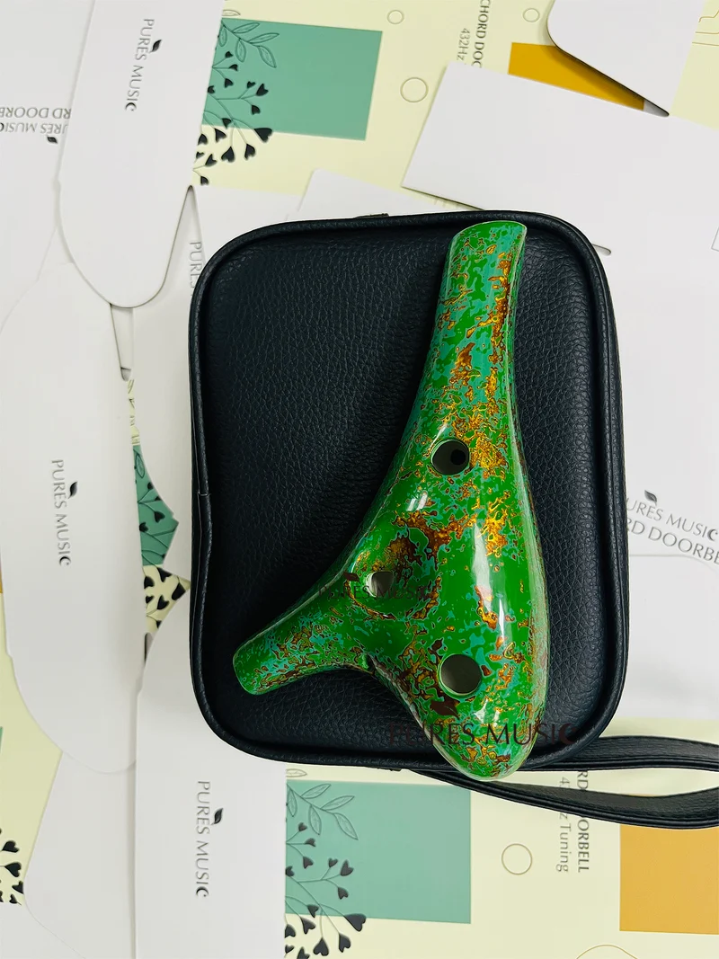 Concert-Grade Professional Ocarina – Handmade Collectible Artisan Instrument