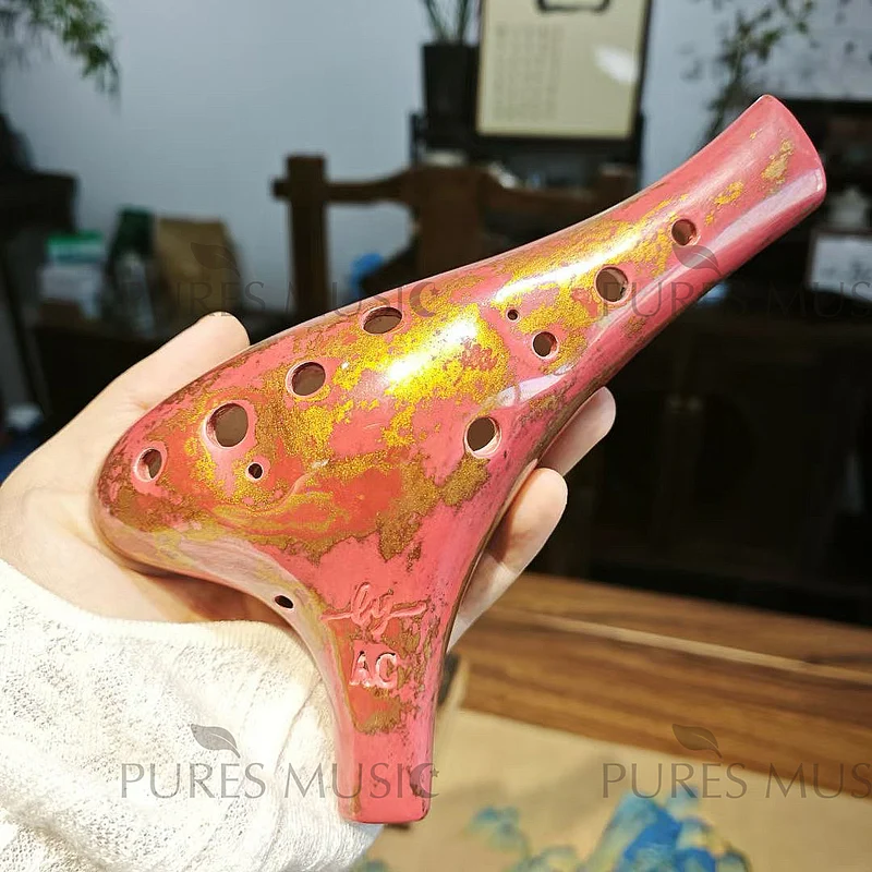 Concert-Grade Professional Ocarina – Handmade Collectible Artisan Instrument