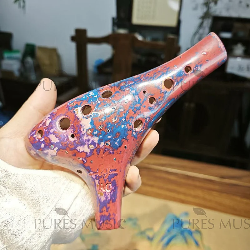 Concert-Grade Professional Ocarina – Handmade Collectible Artisan Instrument