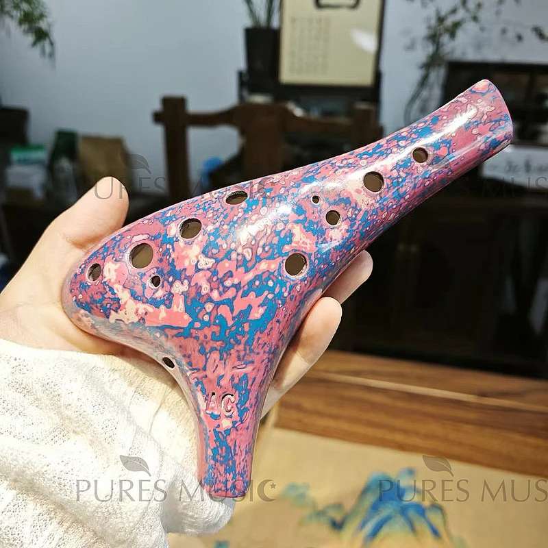 Concert-Grade Professional Ocarina – Handmade Collectible Artisan Instrument