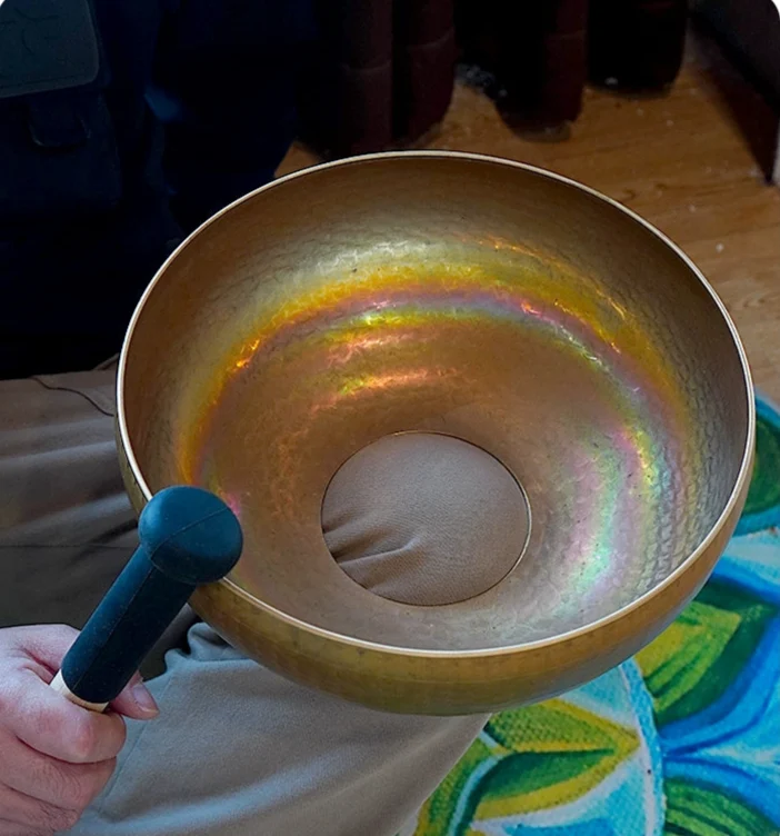 Knee Head Healing Singing Bowl Sound Joint Therapy SPA