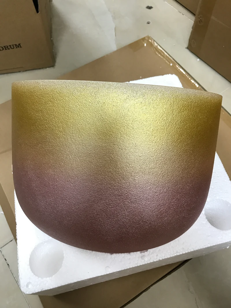 Frosted Crystal Singing Bowl Clearance - Save up to 30%