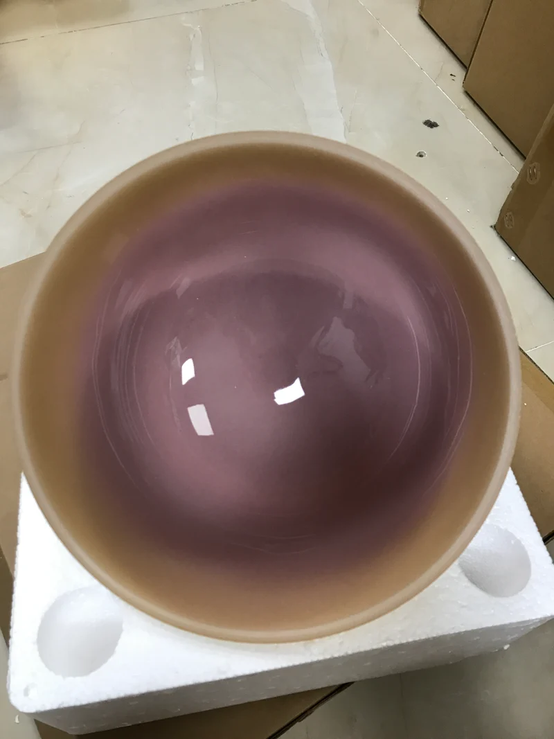Frosted Crystal Singing Bowl Clearance - Save up to 30%