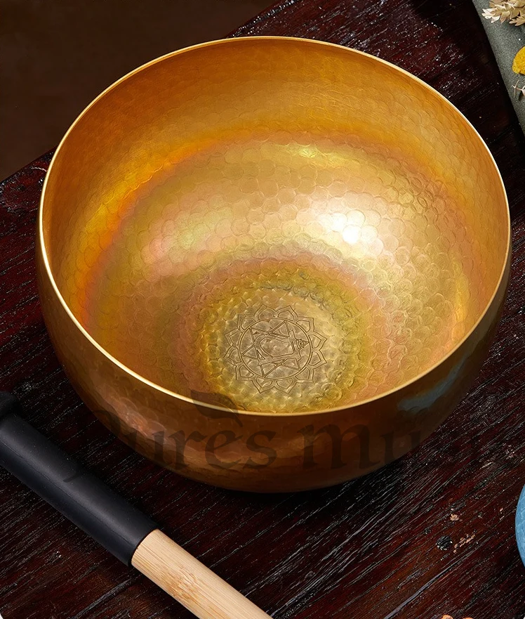 2th Octave Rainbow Himalayan Singing Bowl Harmony Wave Low Frequency Chakra Bowl‌