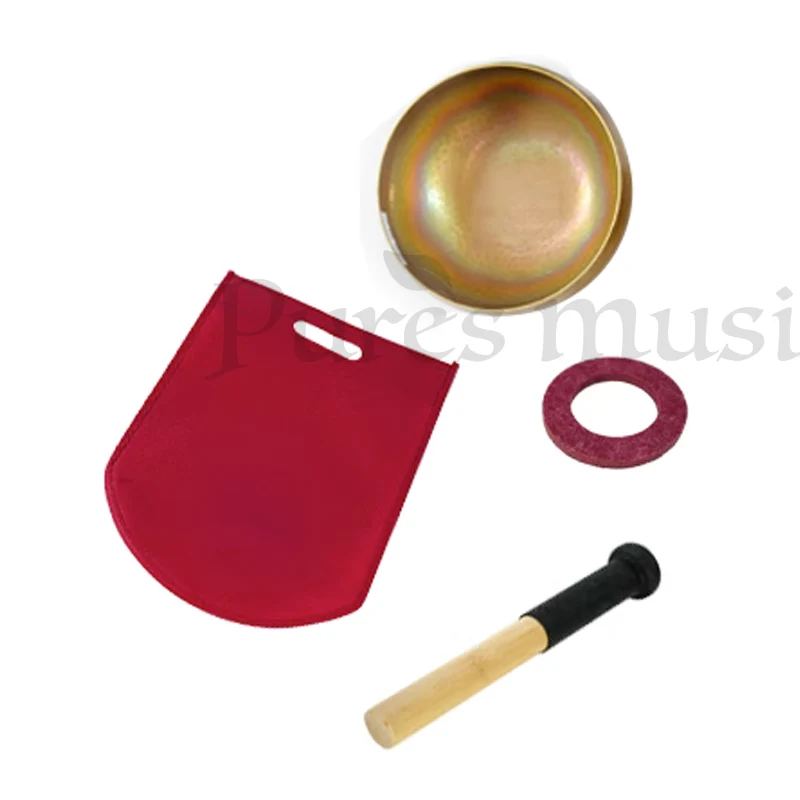 Rainbow Himalayan Tibetan Singing Bowl Healing Meditation Instrument
