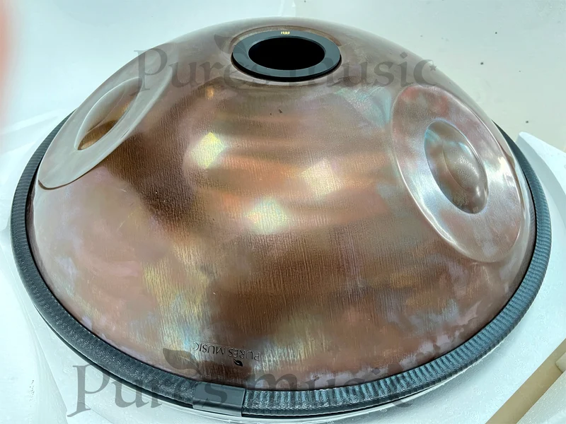 F2 Handpan Pygmy Earth Heart Low-note Bass Handpan Drum Deep-tone Low-pitched