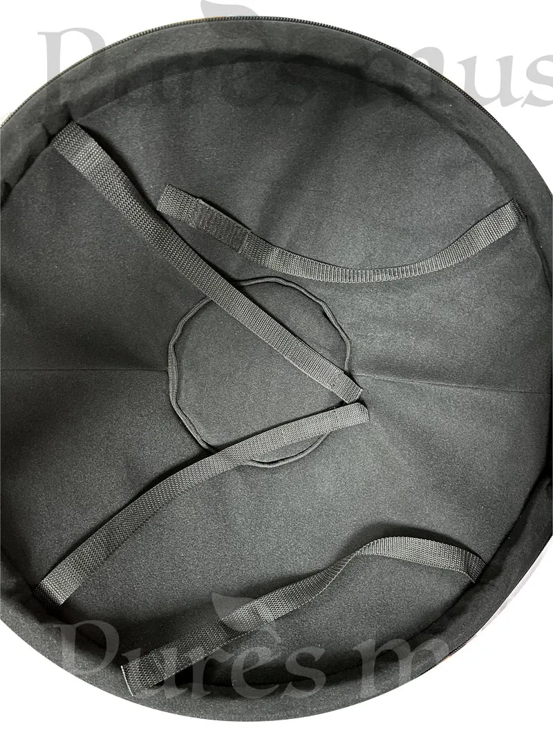 Handpan Hard Case Carbon Fiber Double-Shell + Dedicated Bag
