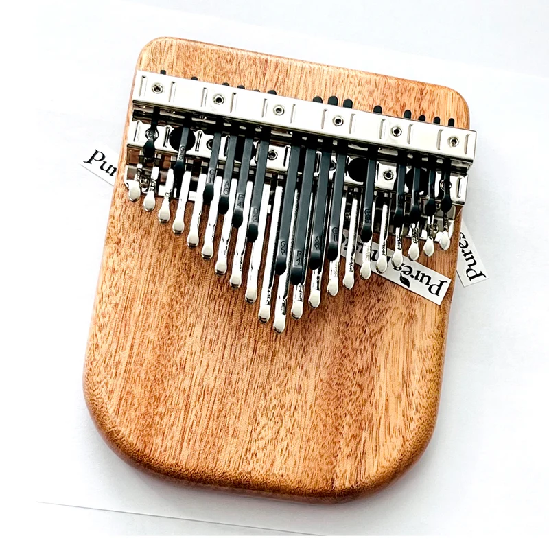 Pures Music 36 Keys Chromatic Kalimba Piano Key Layout Scale Thumb Piano