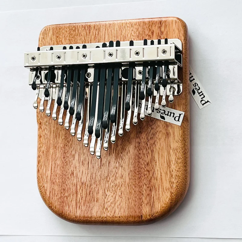 Pures Music 36 Keys Chromatic Kalimba Piano Key Layout Scale Thumb Piano