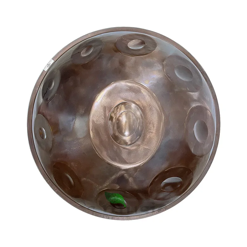 Vintage Organic Handpan Harmony Pan Customizable Notes Drum Instrument