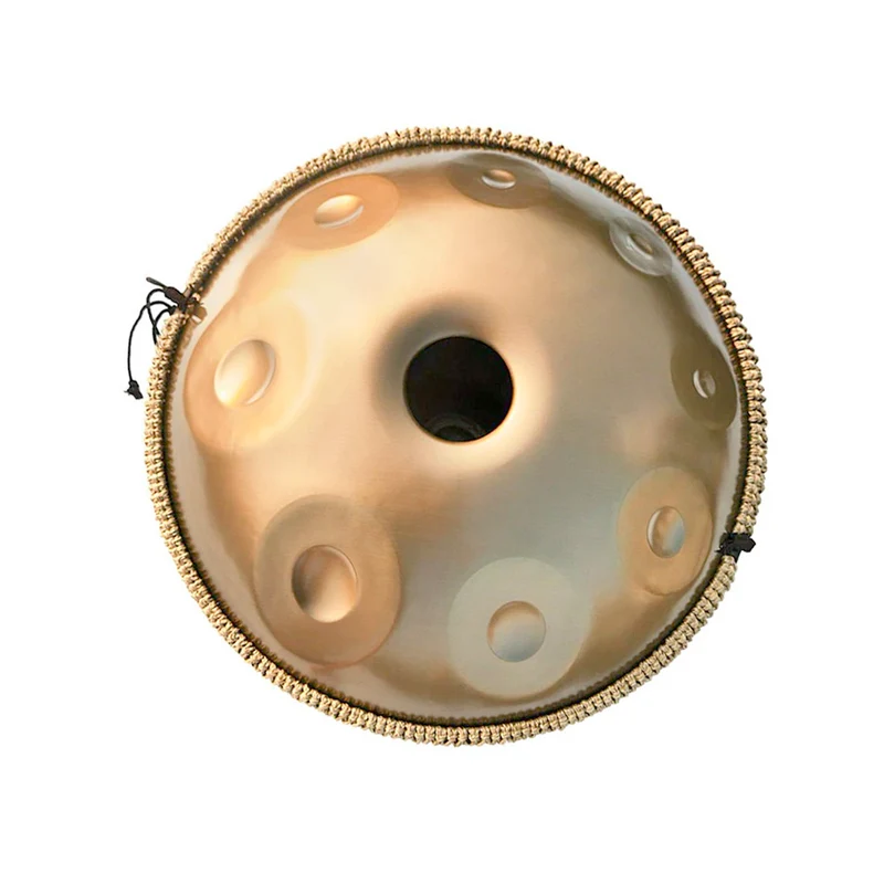 17 Notes Double-Sided Handpan D Minor Kurd & Gong Scale Hang Instrument