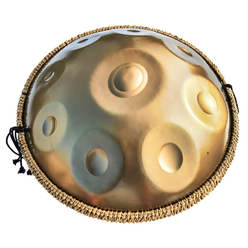 17 Notes Double-Sided Handpan D Minor Kurd & Gong Scale Hang Instrument