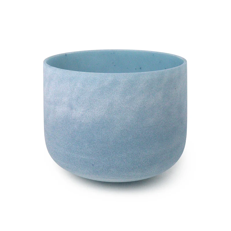 Gemstone Fusion Infused Lapis Lazuli Crystal Singing Quartz Bowl