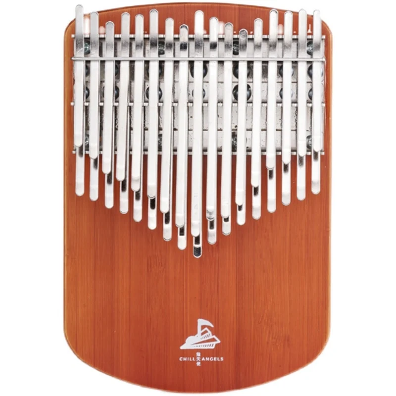 CHILL ANGELS 34 Key Chromatic Kalimba Thumb Piano for Beginners & Professionals