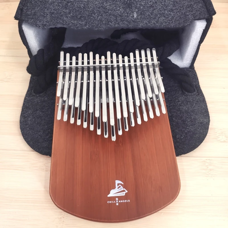 CHILL ANGELS 34 Key Chromatic Kalimba Thumb Piano for Beginners & Professionals