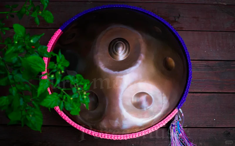Handpan Rope Braid 50-56cm Adjustable Edge Protection Decoration for Hang Drum
