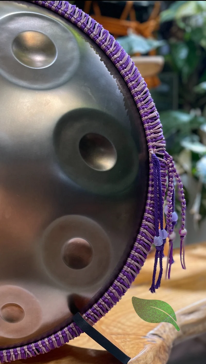 Handpan Rope Braid 50-56cm Adjustable Edge Protection Decoration for Hang Drum