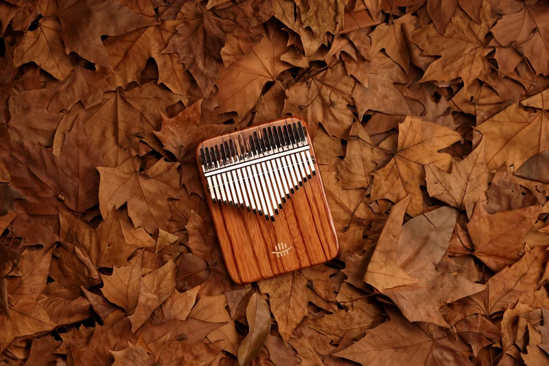 Hluru Solid Board Kalimba Gabonese Rosewood 17/21 key Flat Board Finger Thumb Piano