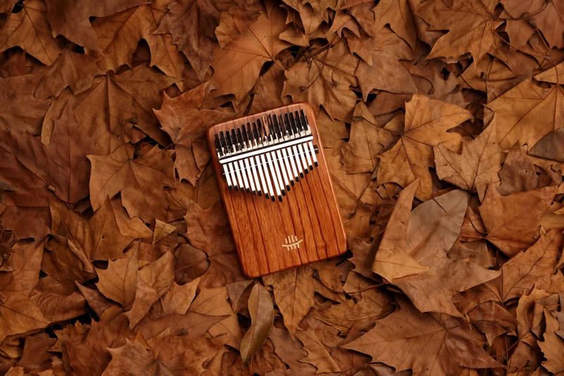 Hluru Solid Board Kalimba Gabonese Rosewood 17/21 key Flat Board Finger Thumb Piano