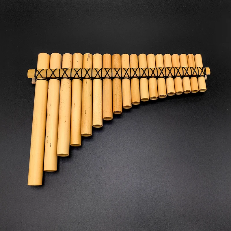 Pan Flute 18 Pipes Pan Pipe B Tone Bamboo flute instrument For Beginners