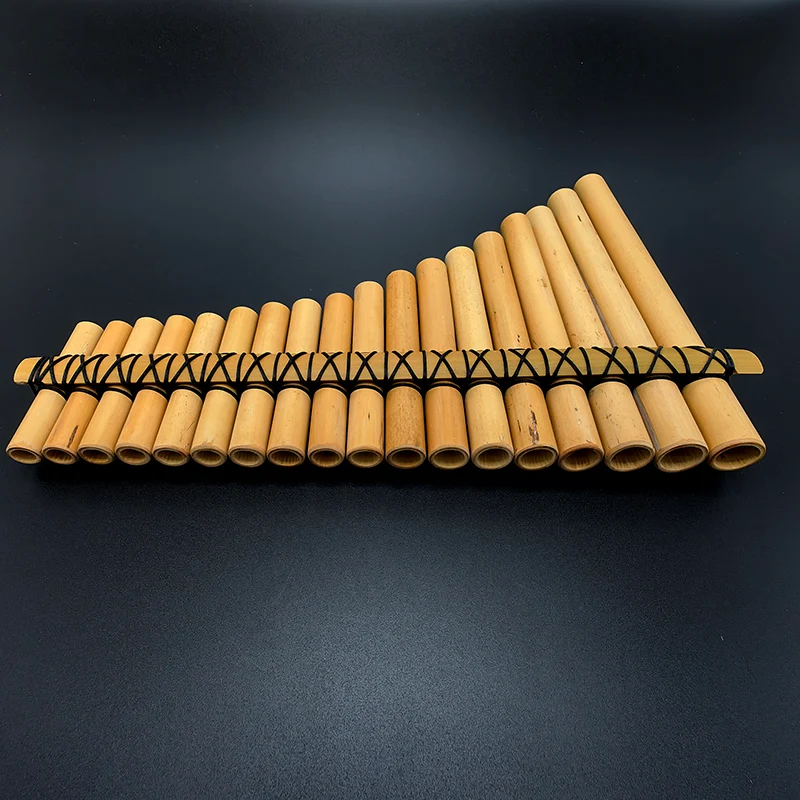 Pan Flute 18 Pipes Pan Pipe B Tone Bamboo flute instrument For Beginners