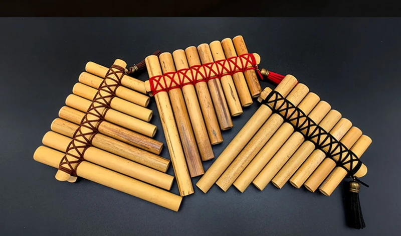Pan Flute Pan Pipe 8 Pipes Beginner DIY Bamboo flute instrument