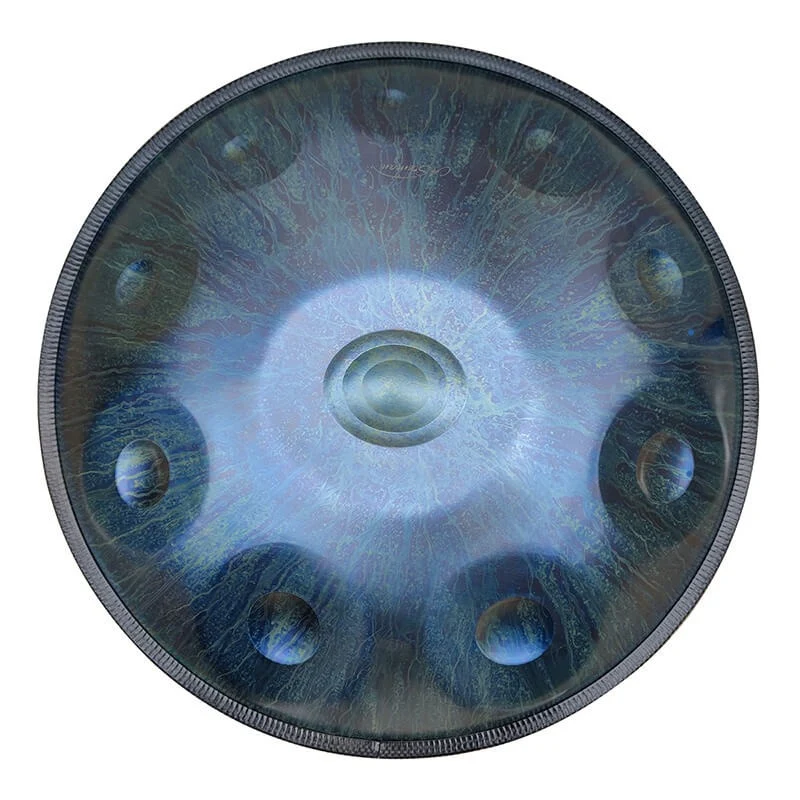 As Teman Stars Blue Handpan 10 Notes 440Hz / 432Hz D Minor Hang drum