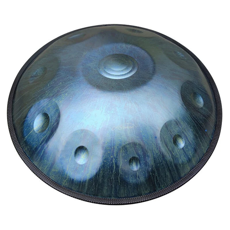As Teman Stars Blue Handpan 10 Notes 440Hz / 432Hz D Minor Hang drum